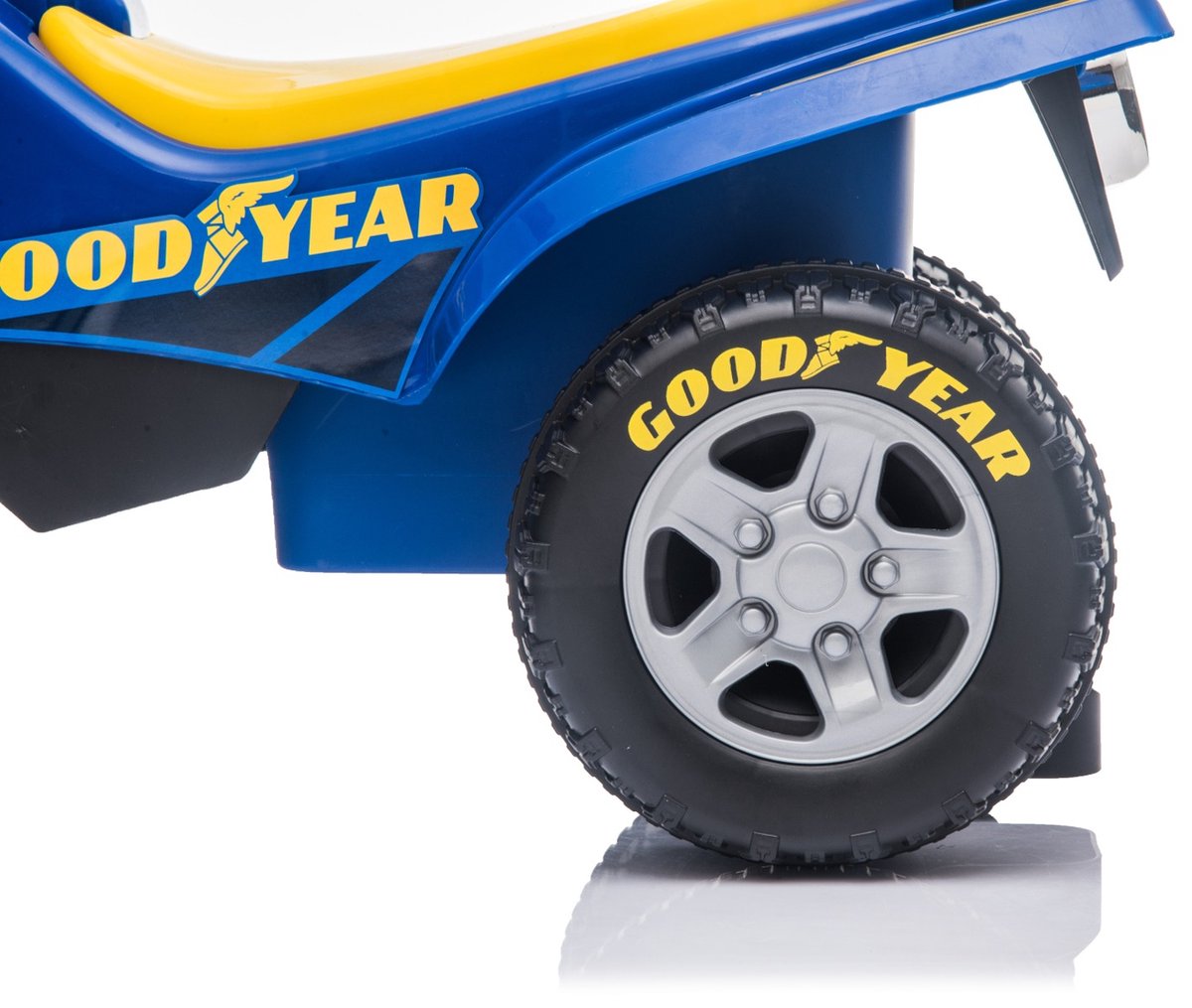 Eco Toys - Goodyear Quad Loopauto - Blauw - Met LED-Licht, Muziek & Opbergruimte - Vanaf 18 Maanden - Max. 25 kg – foto 7