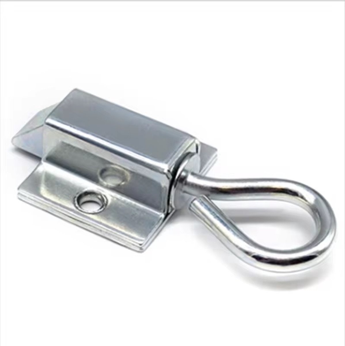 Zelfsluitende vergrendeling - veermechanisme - zwart - 47,5 × 22 mm