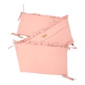 Soosie - Baby Bedomrander - FRILL - Bedbumper - Hoofdbeschermer - 180 x 30cm