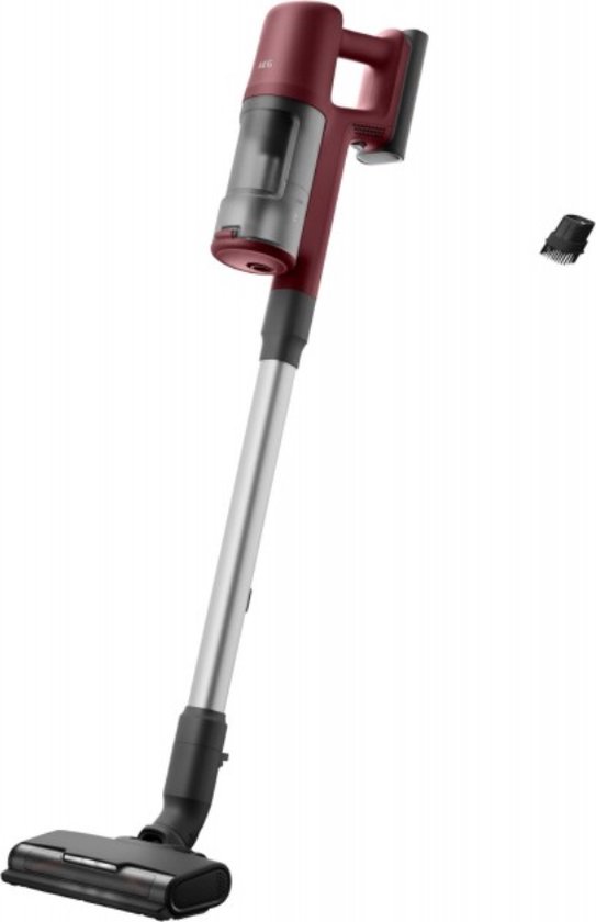 AEG AP61CB21RS Steelstofzuiger Batterij/Accu Droog Zakloos 0,6 l Rood 2,5 Ah