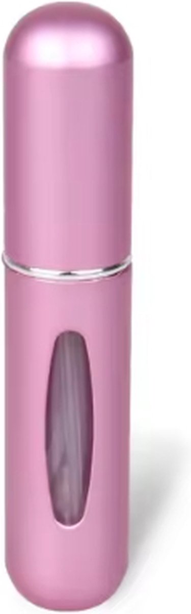 Goedkoopste Scoby - Mini Parfum Flesjes - Navulbare Parfum Flesje - Lipstick Formaat - Travel Atomizer - 2 stuks - Roze