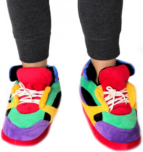 Chaussures de clown en peluche/pantoufles baskets/chaussons pour