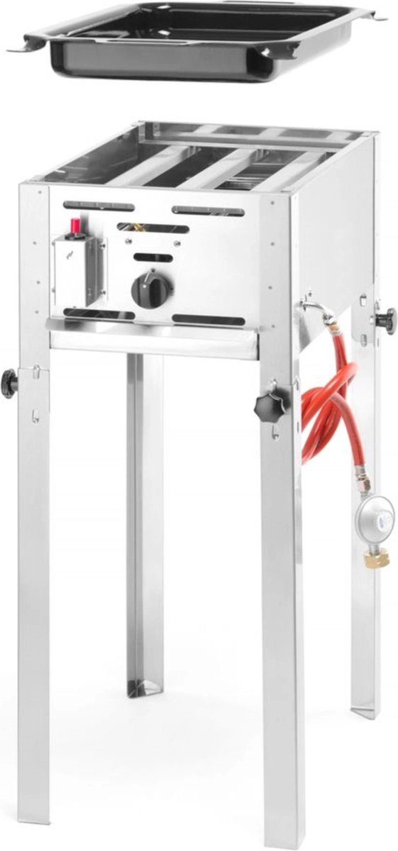 Hendi Gasbarbecue ''Grill Master Mini'' ( BBQ Topper! )