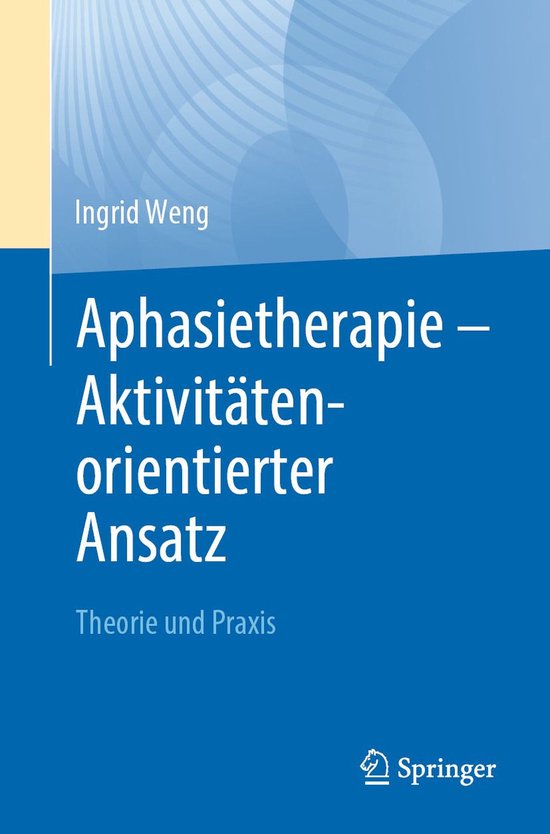 Aphasietherapie - Aktivitätenorientierter Ansatz - cover