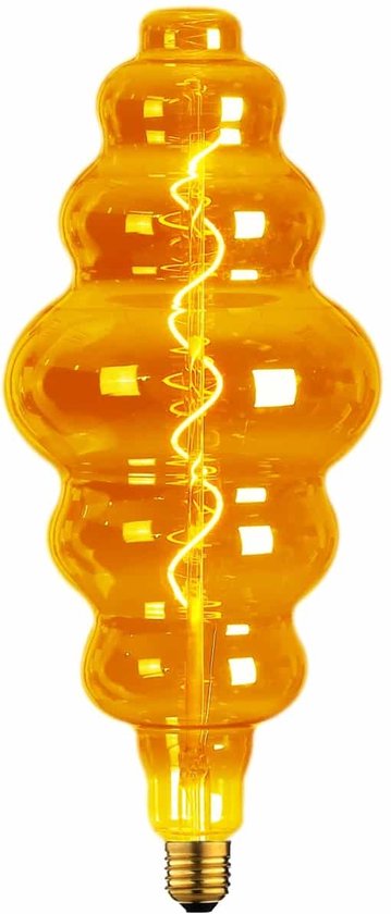 ETH Globe 80mm Filament spiraal LED 7w E27 240v 2200k 3 stappen dimbaar