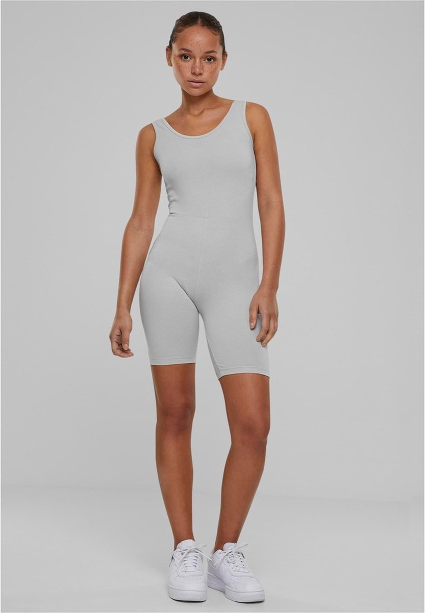 Urban Classics Organic Stretch Jersey Jumpsuit Playsuit S Gebroken Creme
