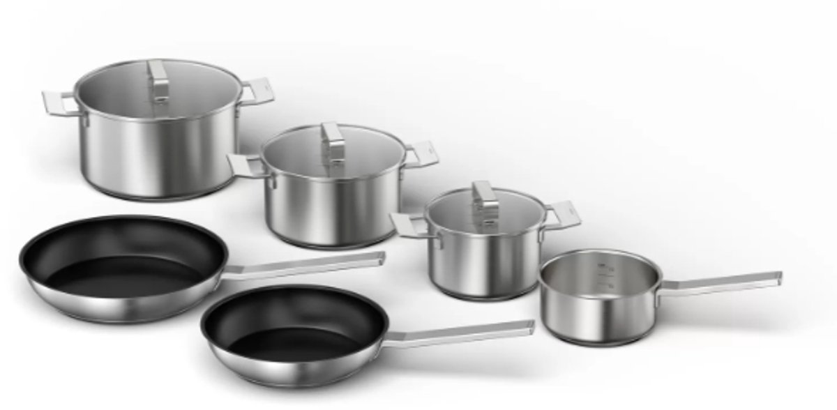 Neff Z9406SE0 - Pannenset geschikt voor inductie - 6 stuks