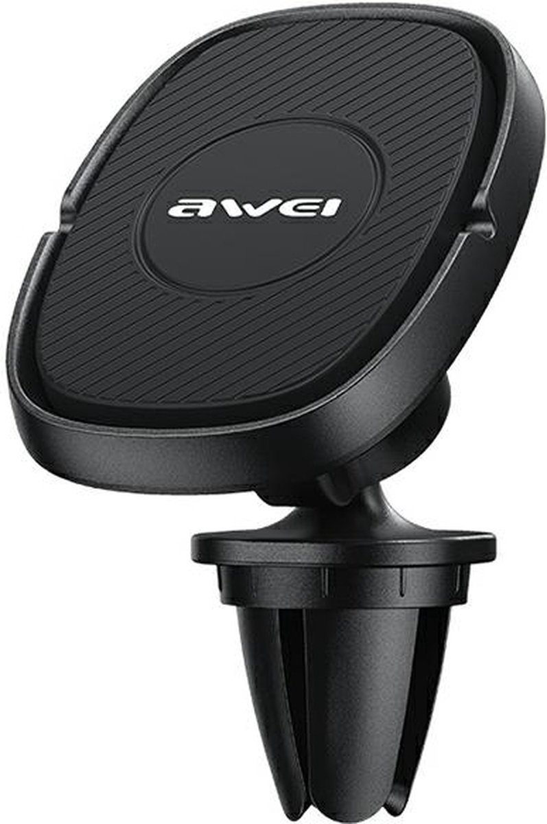 AWEI X21 magnetische autohouder voor ventilatierooster zwart/zwart