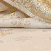 Nappe Unique Living - Noël - 140x200 - Or