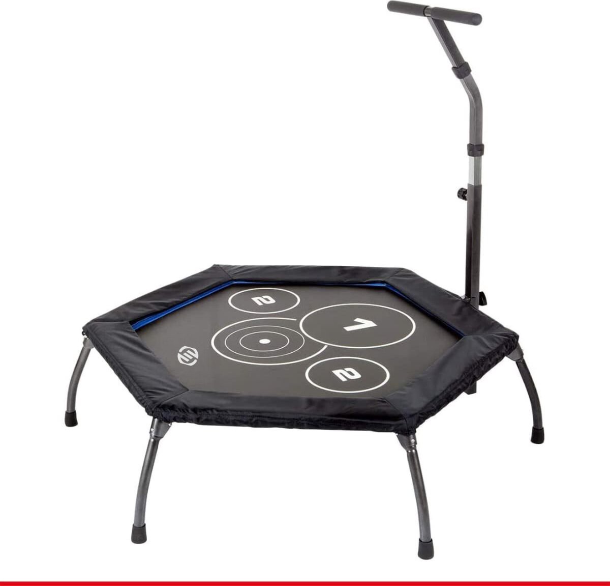 Equivera Rebounder Trampoline - Rebouncer - Mini Trampoline - Rebounder Training - Fitness Trampoline - Indoor