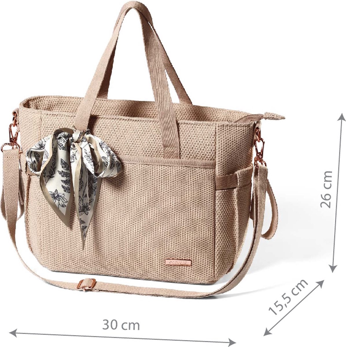 Baby Ono Carmen Beige Luiertas thumbnail 4