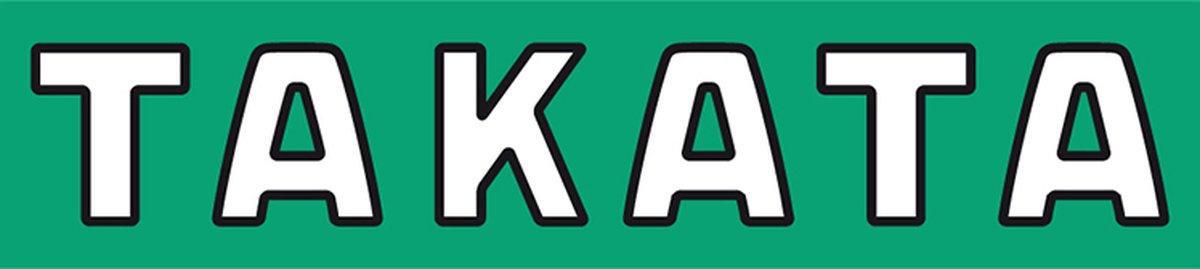 TAKATA Sticker Groen Large