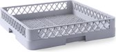 HENDI Vaatwaskorf voor bestek – fijnmazige bodem – 500x500x100 mm
