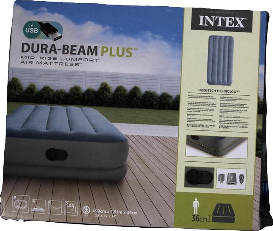 Comfort luchtbed - eenpersoons - Dura-Beam - 64157 — afbeelding 4