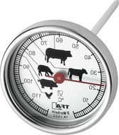Bol.com Vleesthermometer Analoge braadthermometer van roestvrij staal voor oven-grillgerechten sinasappel-aardbei aanbieding