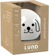 Lund Dop Skittle Hond 5,5 X 5,5 X 7 Cm Polypropyleen Wit