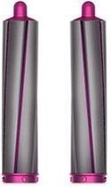 戴森兰格Airwrap opzetstukken面包车40毫米尼克尔/紫红色voor戴森HS01