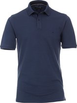 CASA MODA comfort fit poloshirt - stretch - middenblauw - Maat: L