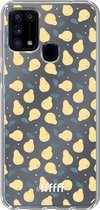 6F hoesje - geschikt voor Samsung Galaxy M31 -  Transparant TPU Case - Pears #ffffff