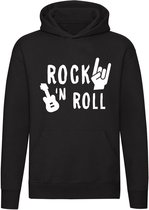 Rock n Roll hoodie | sweater | muziek | Elvis Presley | Rolling Stones |Beatles | trui | unisex | capuchon