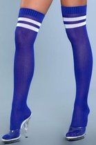 Bundle - Be Wicked - Going Pro Kousen - Blauw met glijmiddel
