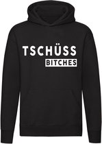 Tschuss bitches hoodie | relatie | Duits | Duitsland | gezeik | grappig | unisex | trui | sweater | hoodie | capuchon
