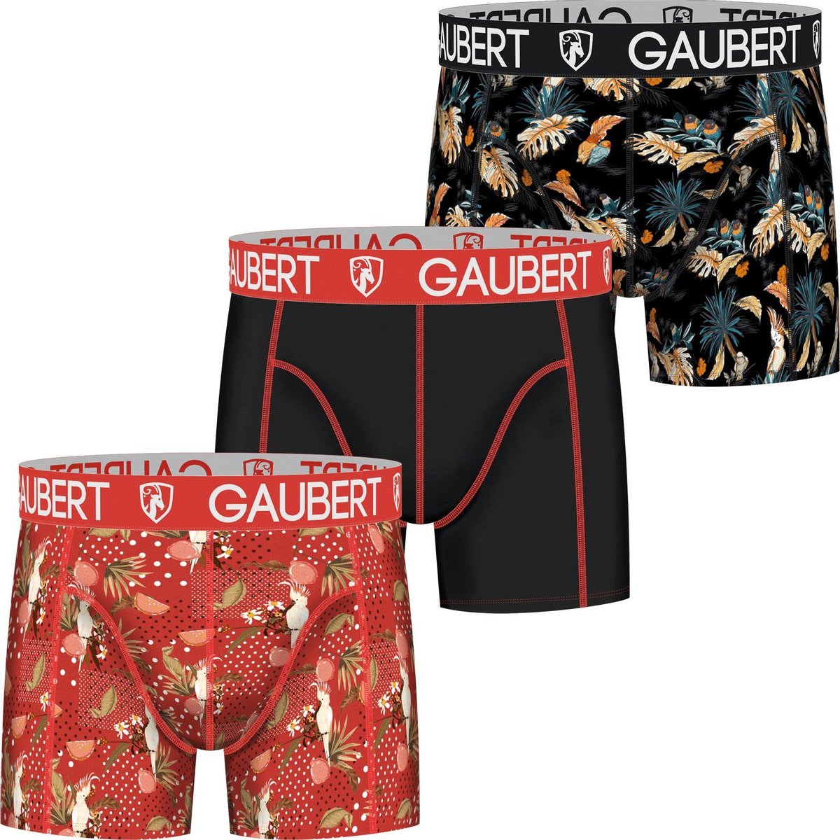 Gaubert 3 pak heren boxershorts set 5 - Veelkleurig - M