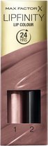 Bol.com Max Factor Lipfinity Lip Colour 2-step Long Lasting Lippenstift - 350 Essential Brown aanbieding