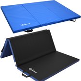 XL gymnastiekmat 180x120x5cm turnmat sportmat zachte vloermat blauw