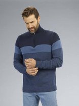 Pullover met opstaande kraag, marine blauw, maat XL