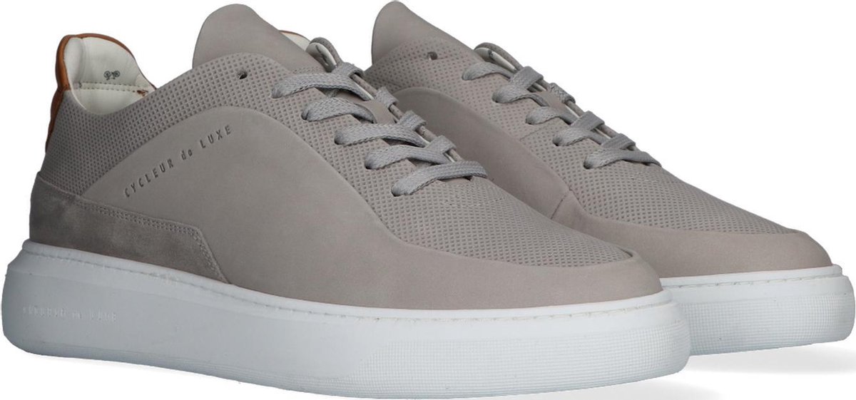Cycleur de Luxe Greenland Lage sneakers - Leren Sneaker - Heren - Grijs -  Maat 43 | bol.com