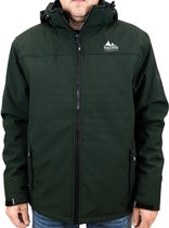 Nordberg heren softshell jas Sjurd green - maat XL