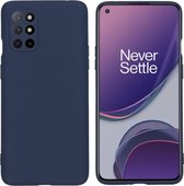 iMoshion Color Backcover OnePlus 8T hoesje - donkerblauw