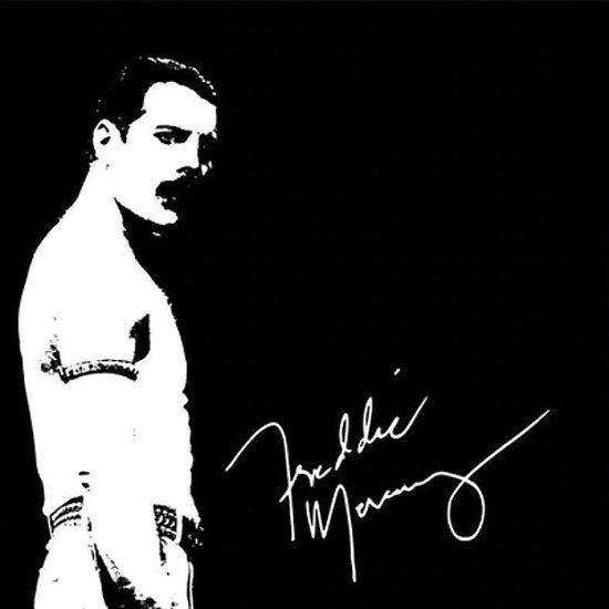 Allernieuwste peinture sur toile Remember Freddie Mercury QUEEN - rock popstar - Poster - 60 x 60 cm - Zwart Wit