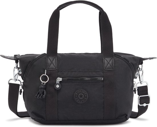 kipling Sac à main Sac à épaule bandoulière Basic Eyes Wide Open Art Mini Handbag Black Noir