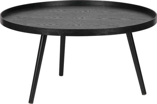 Table d'appoint WOOOD Mesa XL - Bois - Noir - 39x78x78