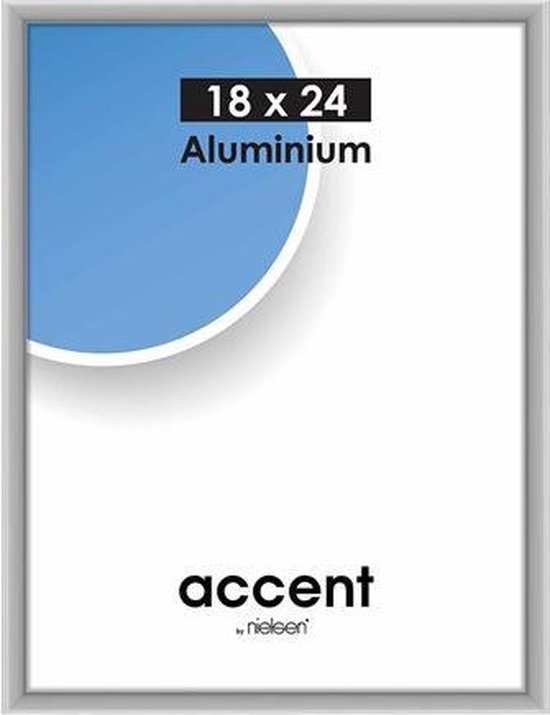 Nielsen Accent 18x24 aluminium zilver mat 53424