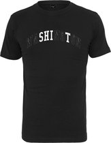 Urban Classics Heren Tshirt -XS- Shit City Zwart