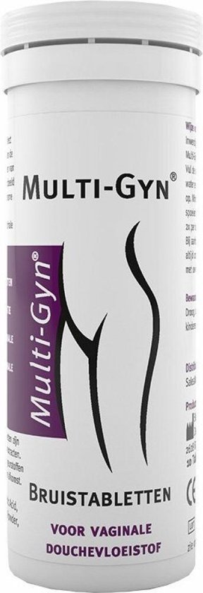 Multi-Gyn Bruistabletten voor vaginale douche - 10 tabletten