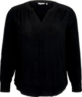 My True Me blouse Zwart-50 (5Xl)