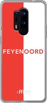 6F hoesje - geschikt voor OnePlus 8 Pro -  Transparant TPU Case - Feyenoord - met opdruk #ffffff