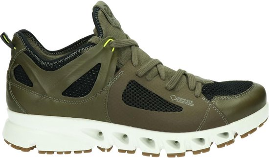 Ecco Multi-Vent heren sneaker - Kaki - Maat 39 | bol.com