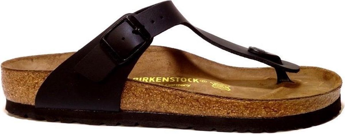 Birkenstock Gizeh Teenslipper 043691 Mat Normaal Zwart