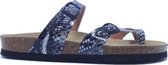 Rohde Teenslippers 5597 Zwart Wit Animal Print G