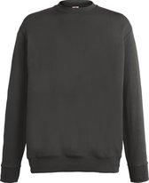 Fruit Of The Loom Heren Lichtgewicht Set-In Sweatshirt (Licht Graphite)