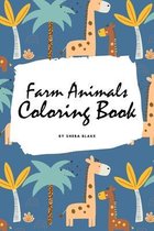 Farm Animals Coloring Book for Children (6x9 Coloring Book / Activity Book)