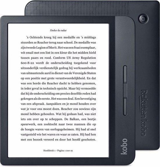 fout Kilauea Mountain Oorlogszuchtig Kobo Libra H2O e-reader - Waterdicht - Grote 7 inch scherm - Instelbaar  warme kleur -... | bol.com