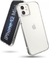 Ringke Fusion Backcover iPhone 12 Mini hoesje - Mat Transparant