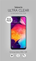 Selencia Screenprotector Geschikt voor Samsung Galaxy M30s / M21 - Selencia Duo Pack Ultra Clear Screenprotector smartphone