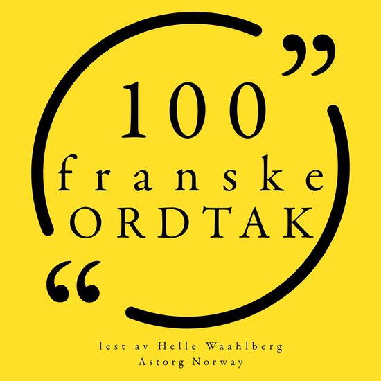 100 franske ordtak - cover